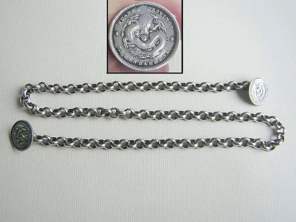 Apron chain with coins – (9370)